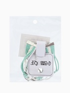 Браслет кожаный «Совы, веточка и знак бесконечности», L=20 см, 5 нитей, бирюзовый - Фото 9