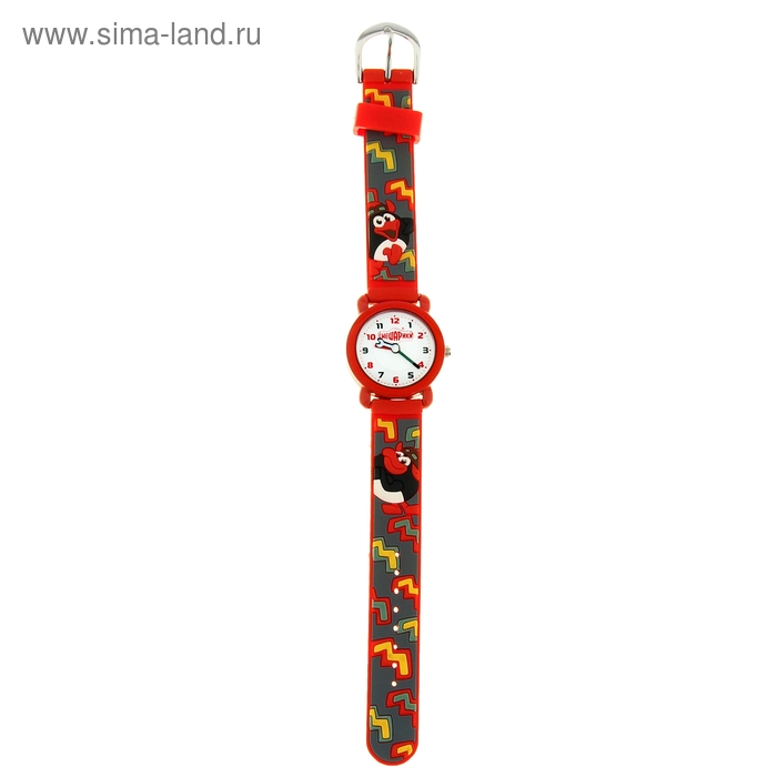 Часы наручные "Радуга", детские кварцевые, красные - Фото 1
