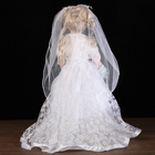 Кукла коллекционная "Невеста Агнесса с букетом" 45 см - Фото 4