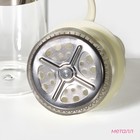 Заварочный чайник френч-пресс Доляна «Гарсон», 350 мл, стекло, цвет молочный - Фото 2