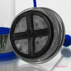 Чайник заварочный френч - пресс Доляна «Риц», 600 мл, стекло, цвет синий - Фото 4