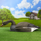 Фигура подсадная "Гусь белолобый кормящийся" 58 х 35 х 17 см - Фото 2