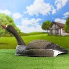 Фигура подсадная "Гусь белолобый курлыкающий" 58*35*17 см - Фото 2