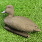 Фигура подсадная "Чернеть-хохлатая" утка 35*15*19 см - Фото 3