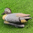 Фигура подсадная "Чирок-свистунок" селезень, 26 х 11 х 11 см - Фото 3