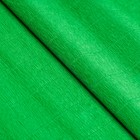Бумага для упаковок и поделок, гофрированная, зеленая, однотонная, двусторонняя, рулон 1 шт., 0,5 х 2,5 м - Фото 5