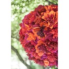 Бумага гофрированная, 572 "Цикламен фиолетовый", 0,5 х 2,5 м - Фото 5