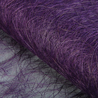 Абака натуральная толстая, фиолетовая, 48 см x 9 м - Фото 2