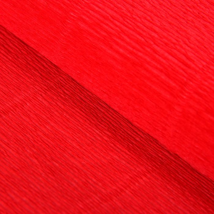 Бумага гофрированная, 580 "Красный апельсин", 0,5 х 2,5 м - Фото 1