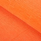 Бумага для декора и флористики, Cartotecnica Rossi, гофрированная, "Неоновая", оранжевая, двусторонняя, однотонная, рулон 1шт., 0,5 х 2,5 м - фото 5867959