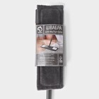 Швабра для мытья пола плоская Доляна, насадка из микрофибры 43×14 см, телескопическая ручка 80(120) см - Фото 10