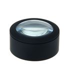 Лупа сувенирная слайдовая х3,5, 3LED, 2 круглых батарейки, автовыключение ч/з 4мин, цвета МИКС - Фото 1