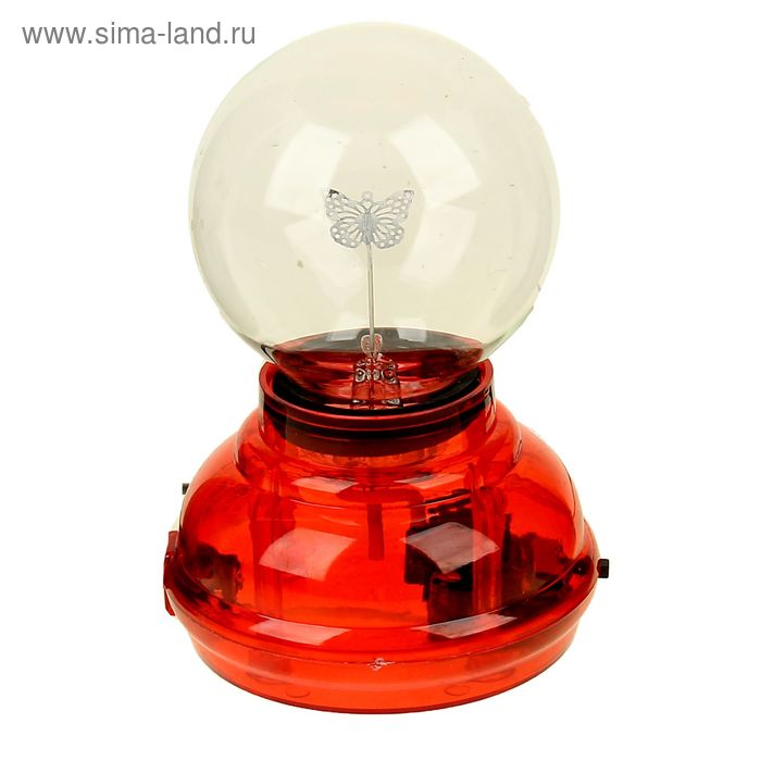 Плазменный шар "Шар Бабочка", 18 см (от USB, в комплекте) - Фото 1