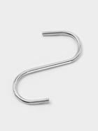 Крючки для рейлинга Доляна, d=2.4 см, 7 см, 5 шт., хромированные - Фото 2