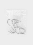 Крючки для рейлинга Доляна, d=2.4 см, 7 см, 5 шт., хромированные 1038450