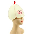 Шапка банная детская термопринт "Лапочка" - Фото 3