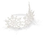 Корона на голову для девочки «Снежинка», с пухом - Фото 2