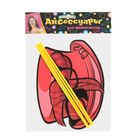 Карнавальный набор для фотосессии «Пижон», 4 предмета: шляпа, очки, усы, шарф - Фото 2