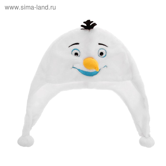Карнавальная шапка "Снеговик" - Фото 1