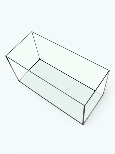 Аквариум «Прямоугольный» без крышки, 100 л, 75.5×33×39.5/44.5 см