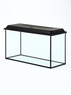 Аквариум «Прямоугольный» с крышкой, 200 л, 100×40×50/57 см, чёрный - Фото 1