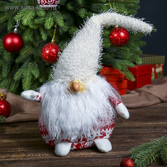 Сувенир "Дед мороз - мохнач" 54,5х15,5х12,5 см - Фото 1