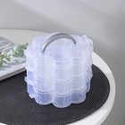 Органайзер для хранения «Клевер», 3 яруса, 13 ячеек, 16.5×15×13 см, МИКС - Фото 5