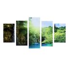 Картина модульная на подрамнике "Природа" 2-43х25, 2-58х25, 1-72х25 см, 75х135см - Фото 1