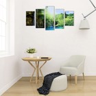 Картина модульная на подрамнике "Природа" 2-43х25, 2-58х25, 1-72х25 см, 75х135см - Фото 2