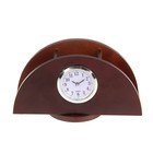 Органайзер с часами, 3 секции, вращается 19,5*11см - Фото 1