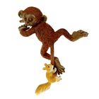 Сувенир - миниатюра полистоун "Обезьянка с белочкой" 11,5х10,5х5,5 см - Фото 4