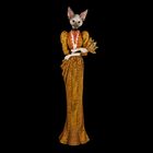 Сувенир полистоун "Леди кошка" 42,5х8х11 см - Фото 1