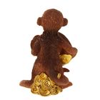 Сувенир полистоун "Кроха обезьянка с рублём" МИКС, 6,2х4,3х2,8 см - Фото 4