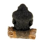 Сувенир полистоун "Шимпанзе на бревне" МИКС, 8,8х8х5,1 см - Фото 4