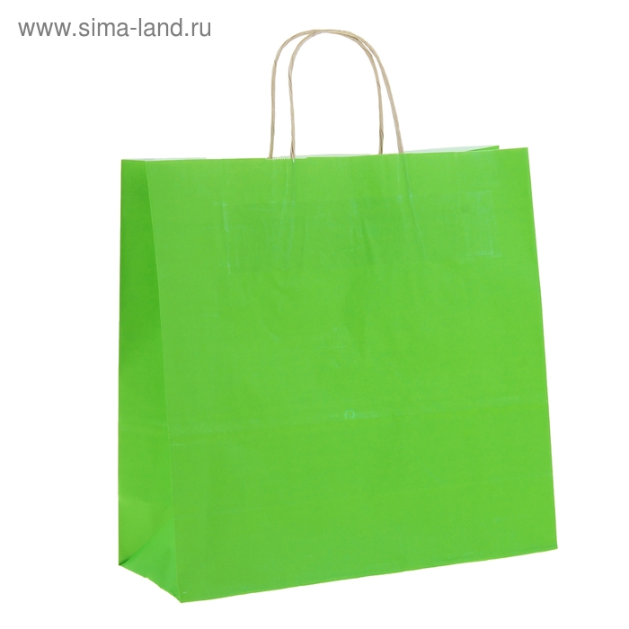 Пакет крафт "Радуга" травяной, 32 х 12 х 32 см - Фото 1