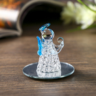 Сувенир стекло ангел "Юбочка сеточкой" на зеркале 4,8х4х4 см - Фото 2