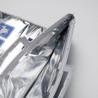 Термопакет трёхслойный, 42×45 см (внеш. метал/внутр. метал.), для еды, холодных и горячих продуктов - Фото 4