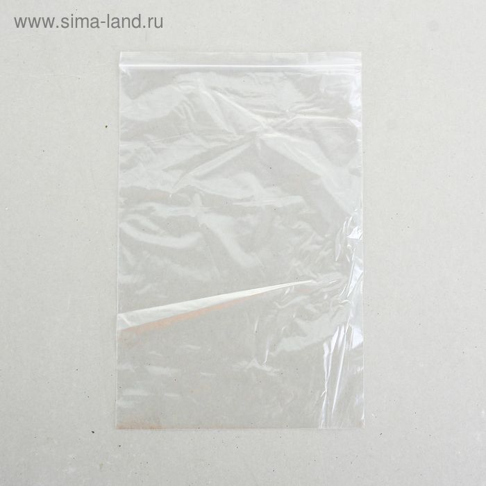 Пакет zip lock 20 x 30 см - Фото 1