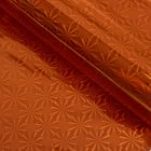 Пленка голография, оранжевый, 70 х 100 см, рисунок МИКС - Фото 1