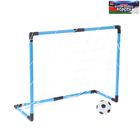 Ворота футбольные "Весёлый футбол", сетка, мяч d=12 см, размер ворот 65х26,5х52 см - Фото 1