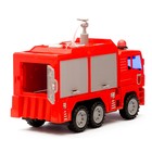 Машина инерционная «Пожарная», масштаб 1:16, световые и звуковые эффекты, стреляет водой, МИКС - Фото 9