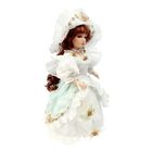 Кукла коллекционная Стелла в белом платье 40 см - Фото 2