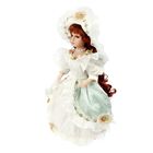 Кукла коллекционная Стелла в белом платье 40 см - Фото 3