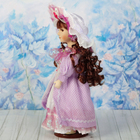 Кукла коллекционная Юлианна в сиреневом платье 30 см - Фото 3