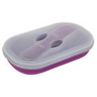 Контейнер складной с крышкой «Бланш», 750 мл, цвет МИКС - Фото 11