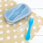 Контейнер складной с крышкой «Бланш», 750 мл, цвет МИКС - Фото 3