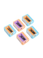 Набор точилок, 5 штук, пастель ребристая, МИКС - Фото 3