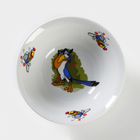 Набор посуды детский Добрушский завод «Лесовичок», 3 предмета: кружка, миска, тарелка, фарфор, белый, рисунок МИКС - Фото 3