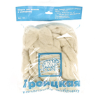 Шерсть для валяния сливер из тонкой шерсти 100гр (0770, натур.светлый) - Фото 3