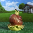 Садовая фигура из полистоуна «Улитка», 18×26×15 см - Фото 13